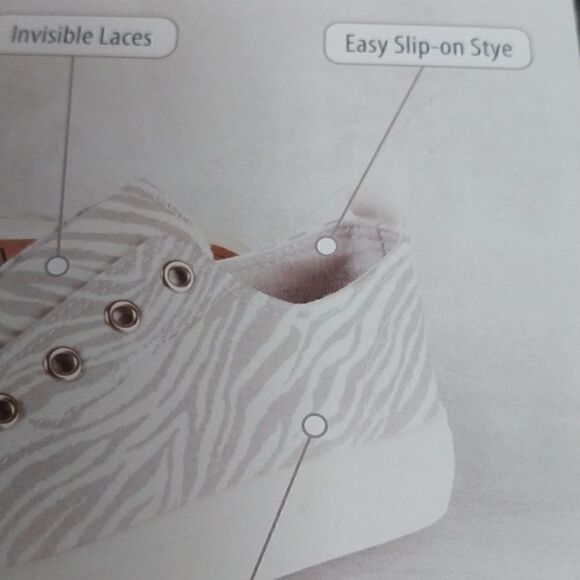 Serra Ladies Canvas Sneakers...SIZE 9 - Picture 4 of 8